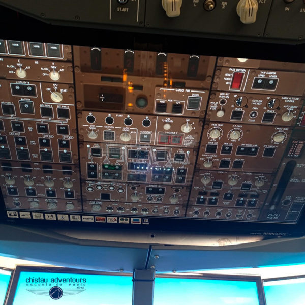 Simulador de vuelo Boeing 737 en barcelona